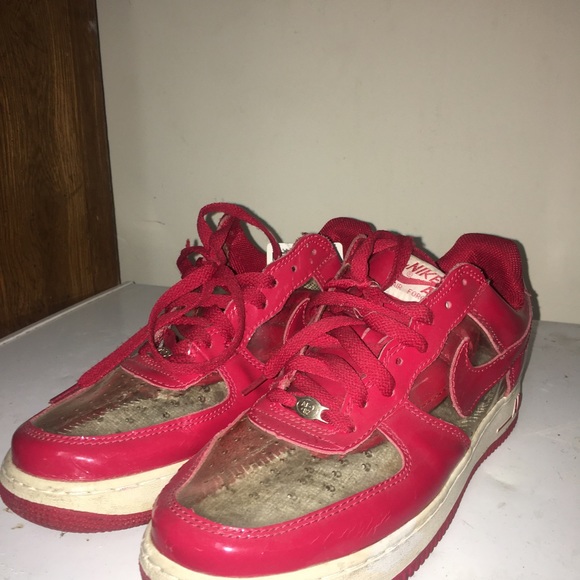 Low Nike Air Force one’s used w/no soles - Picture 5 of 5